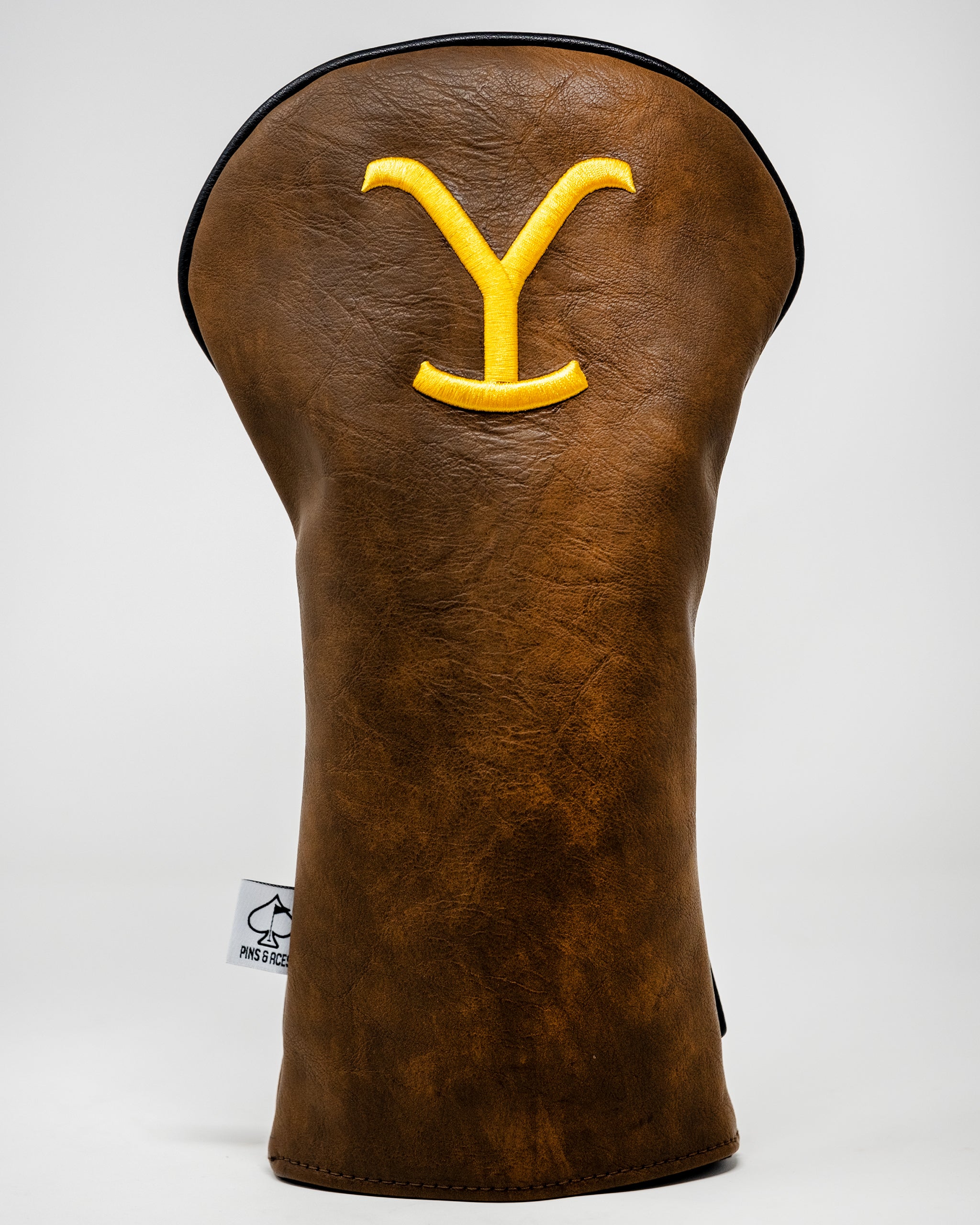 Yellowstone Driver Cover featuring a vibrant landscape design with iconic park elements.