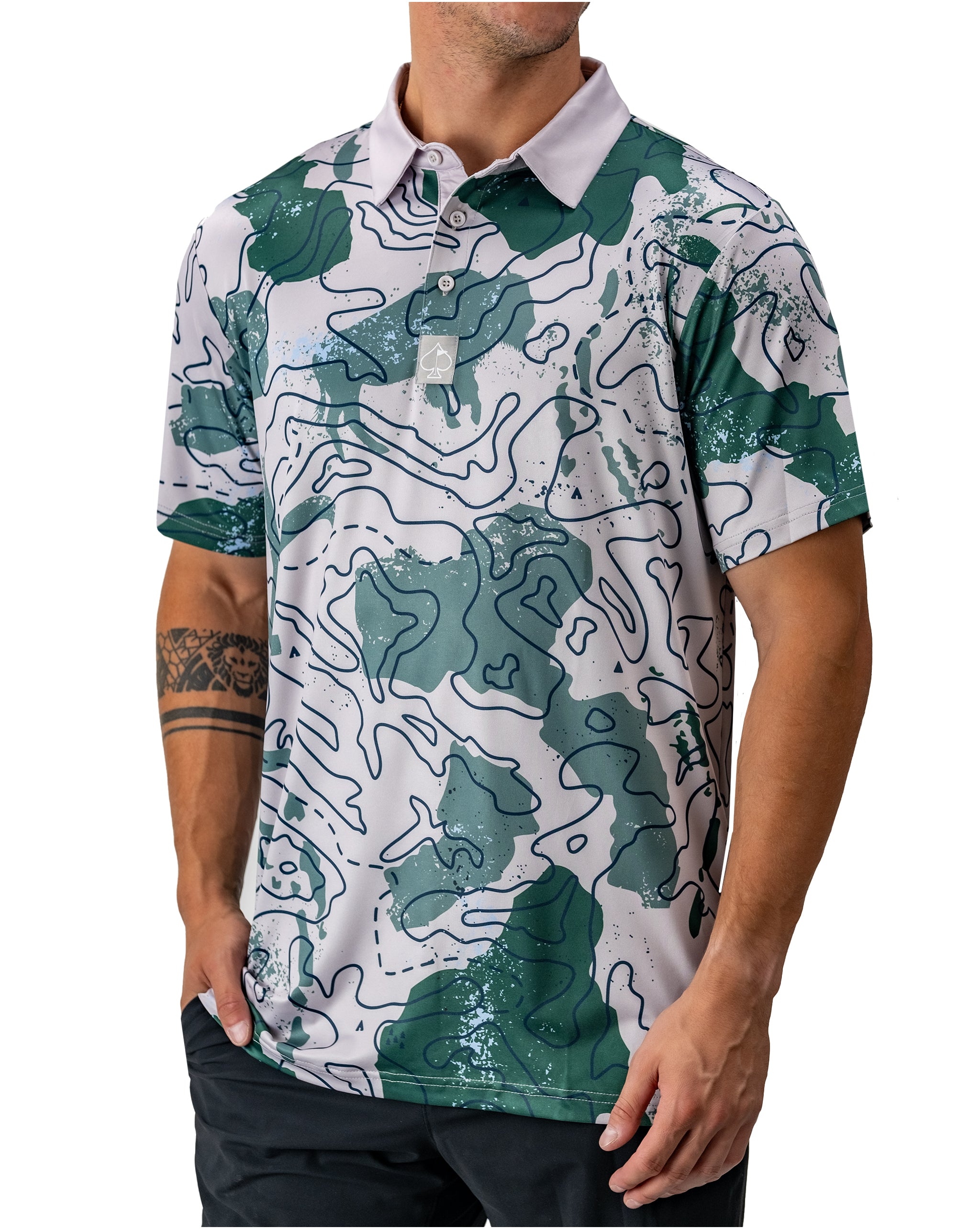 "Yellowstone Topographic map printed on a high-quality fabric, showcasing intricate landforms and trails in vibrant colors."