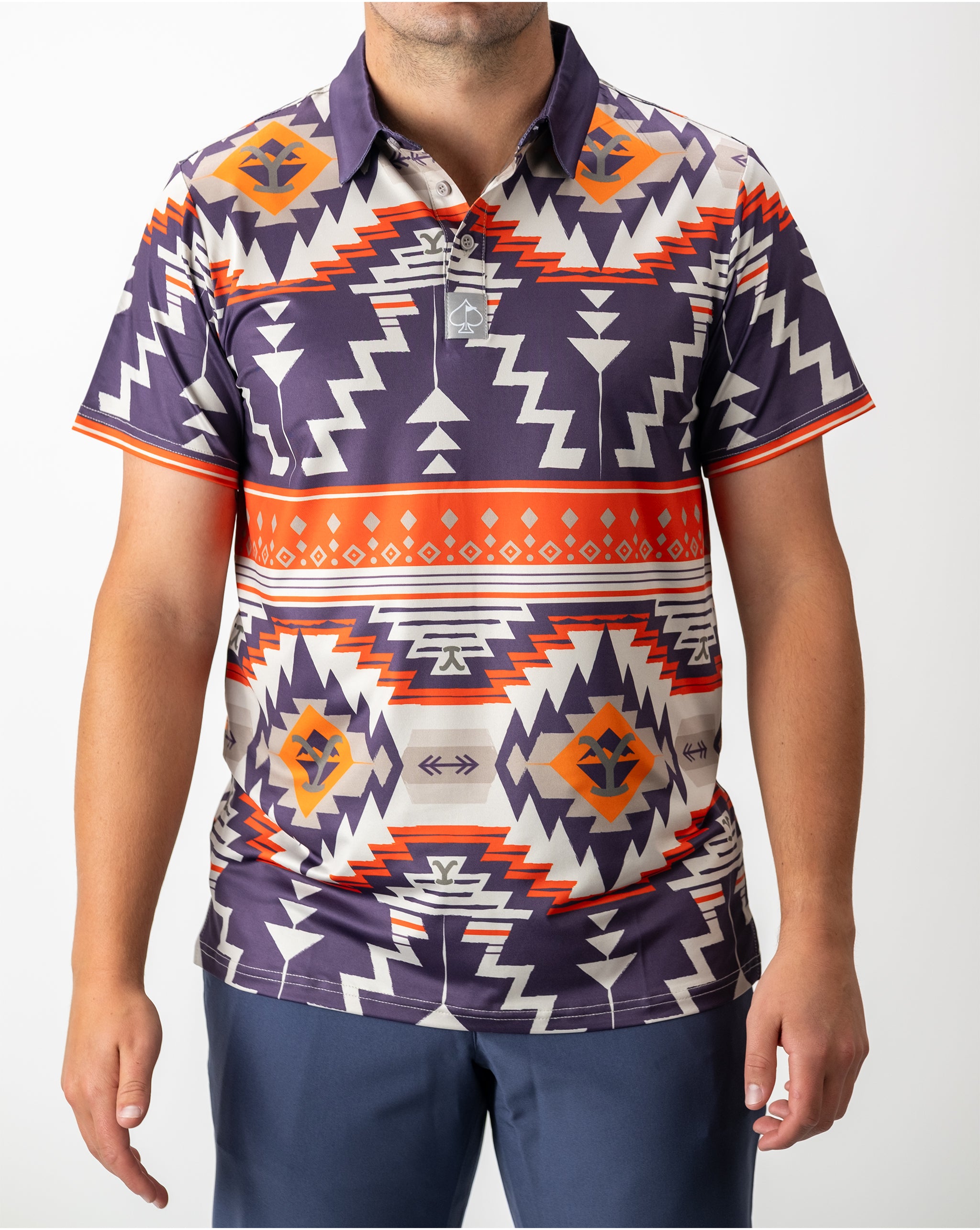 Yellowstone Rustic Ranch graphic t-shirt featuring a vintage-style design with mountains and trees in earthy tones.