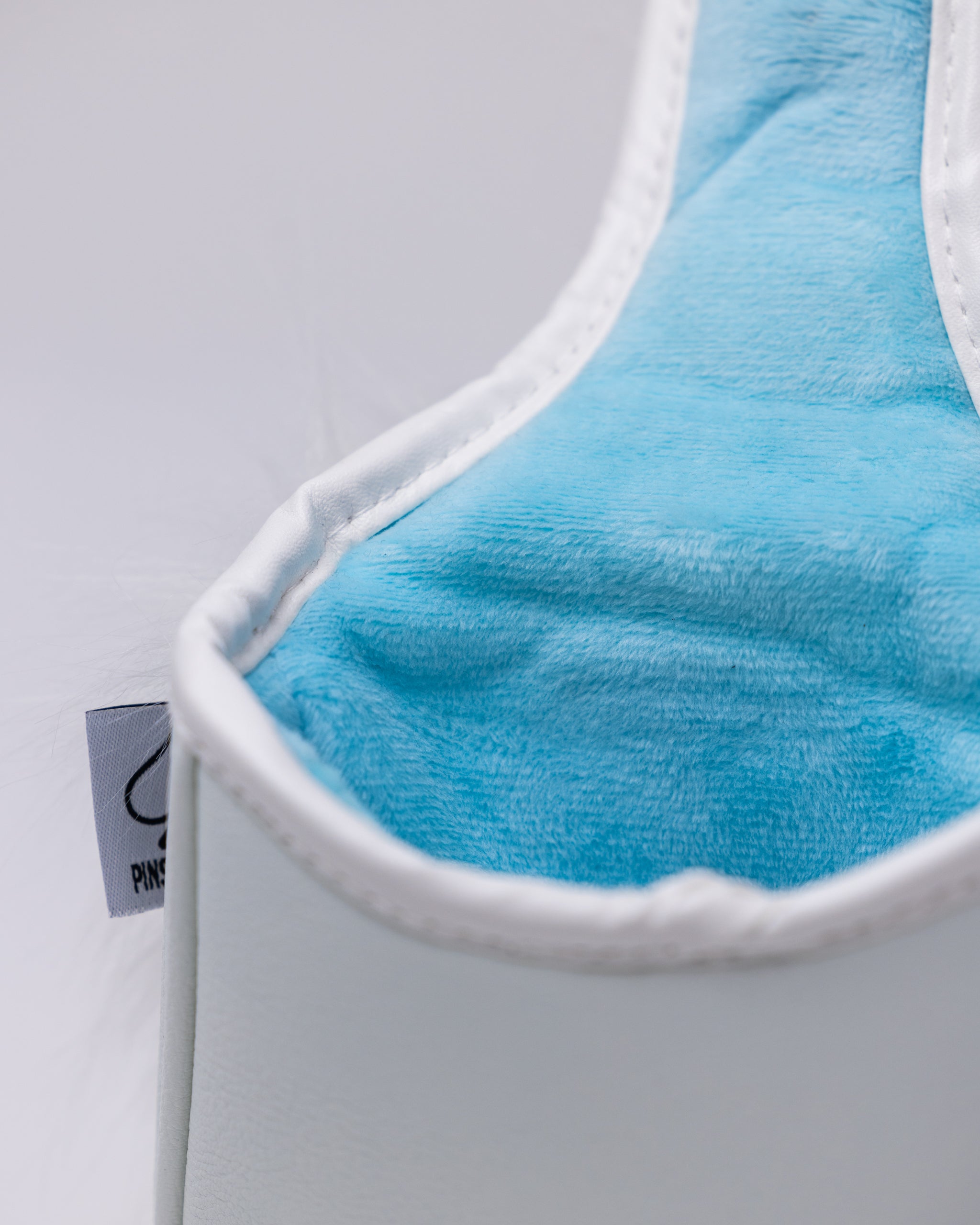 Yeti Mallet Cover in dark gray with bright red logo and durable fabric finish.