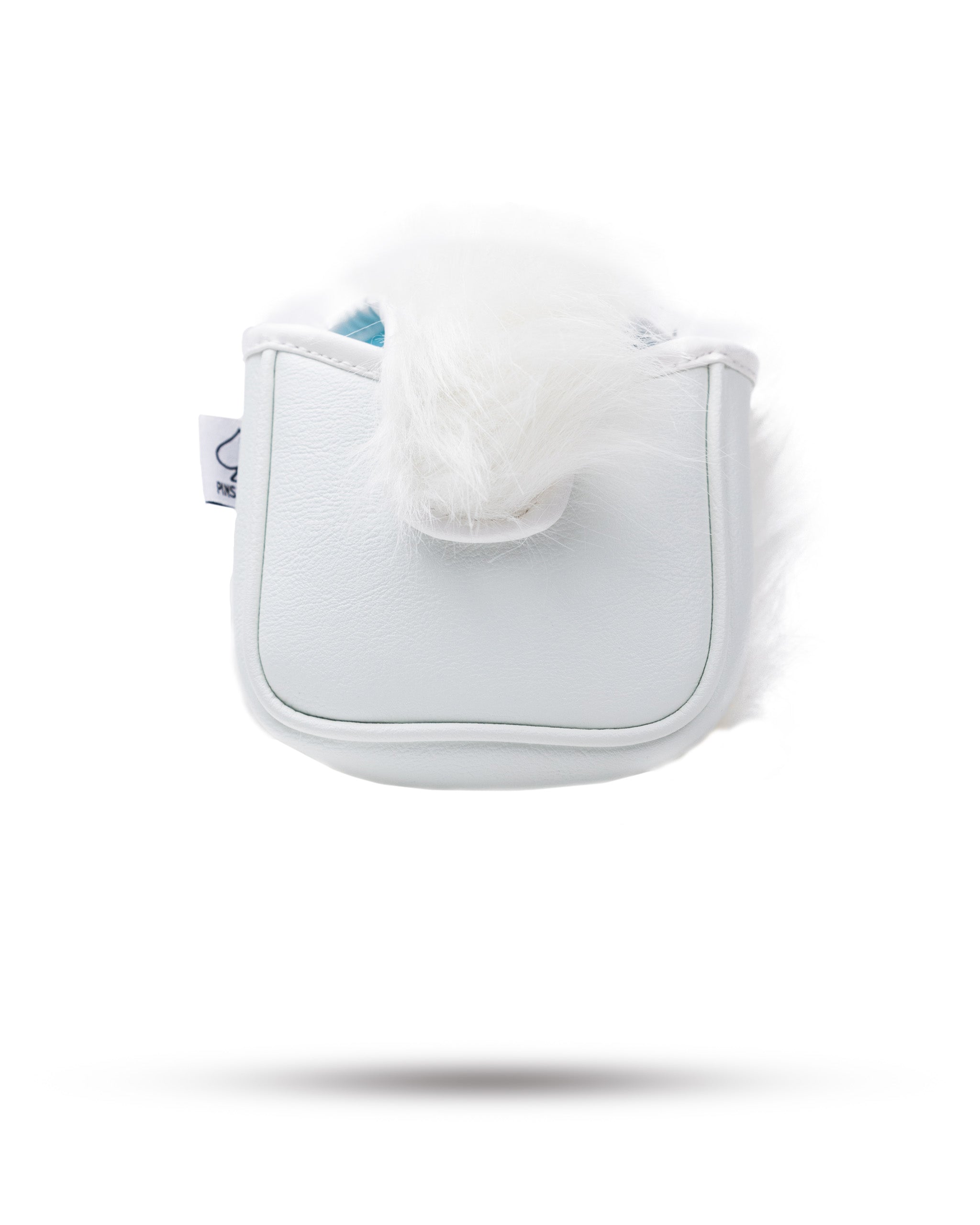 Yeti Mallet Cover in black with logo, designed for golf club protection.