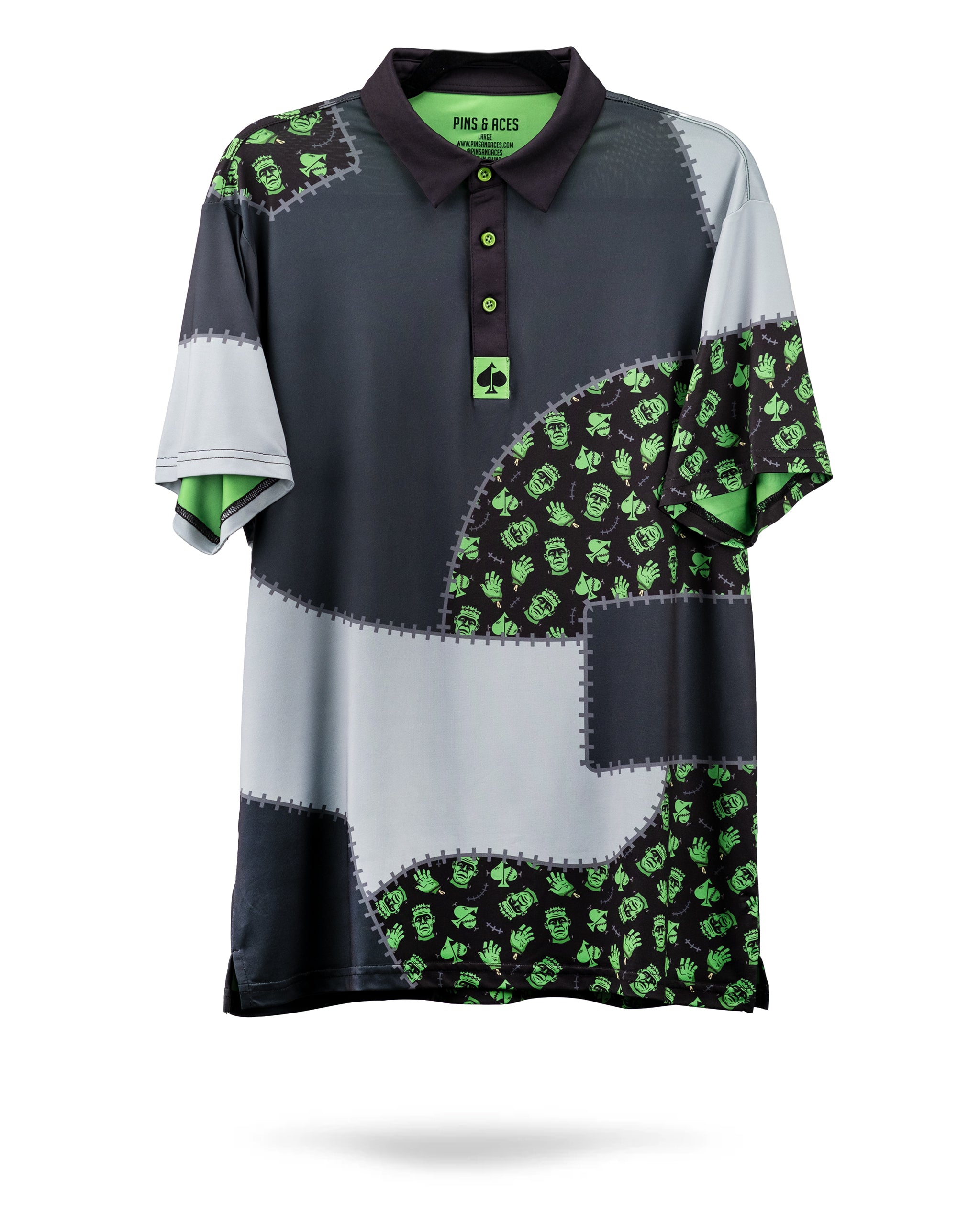 Frankenstein Patchwork Pins and Aces