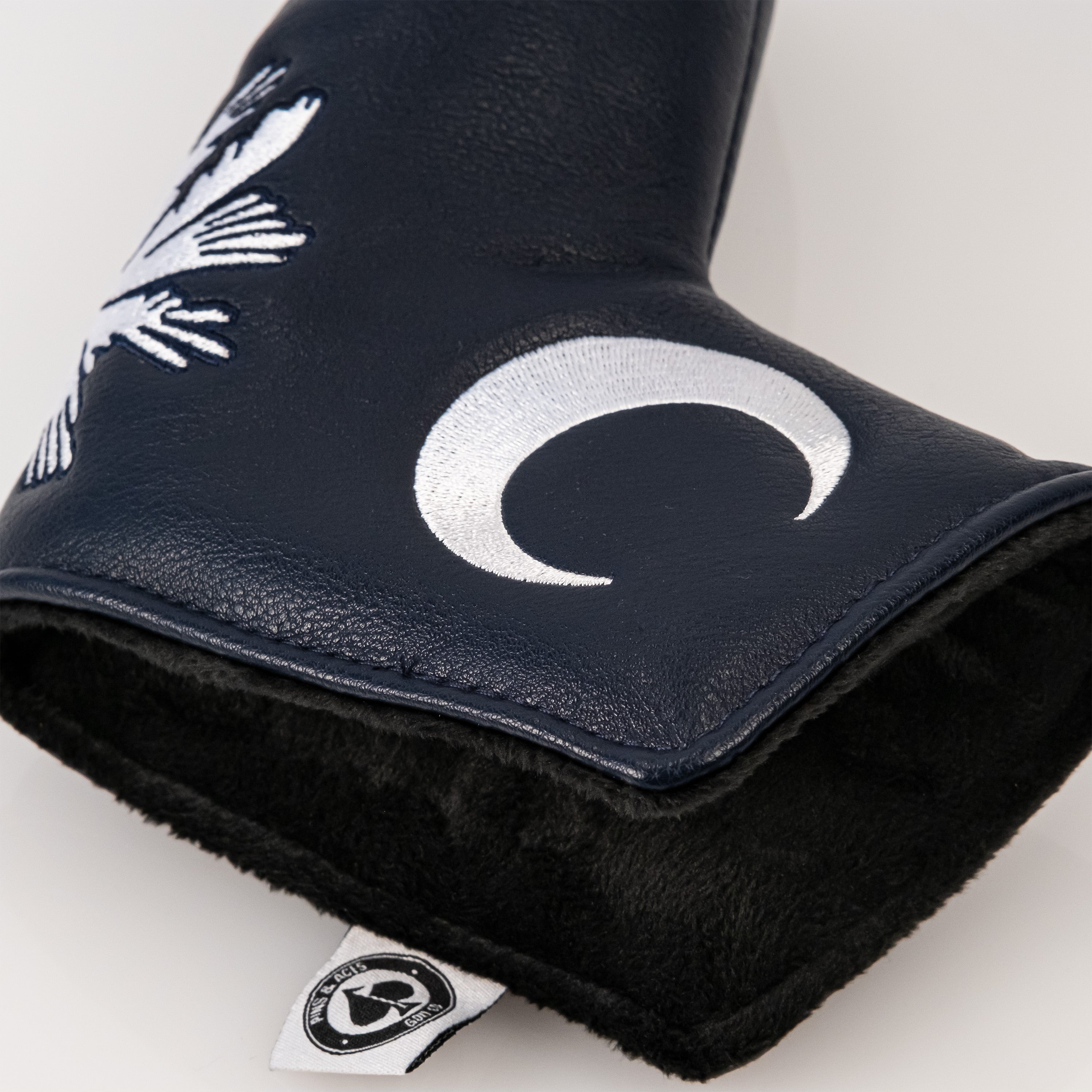 South Carolina State Flag Blade Putter Cover with detailed stitching and vibrant colors.