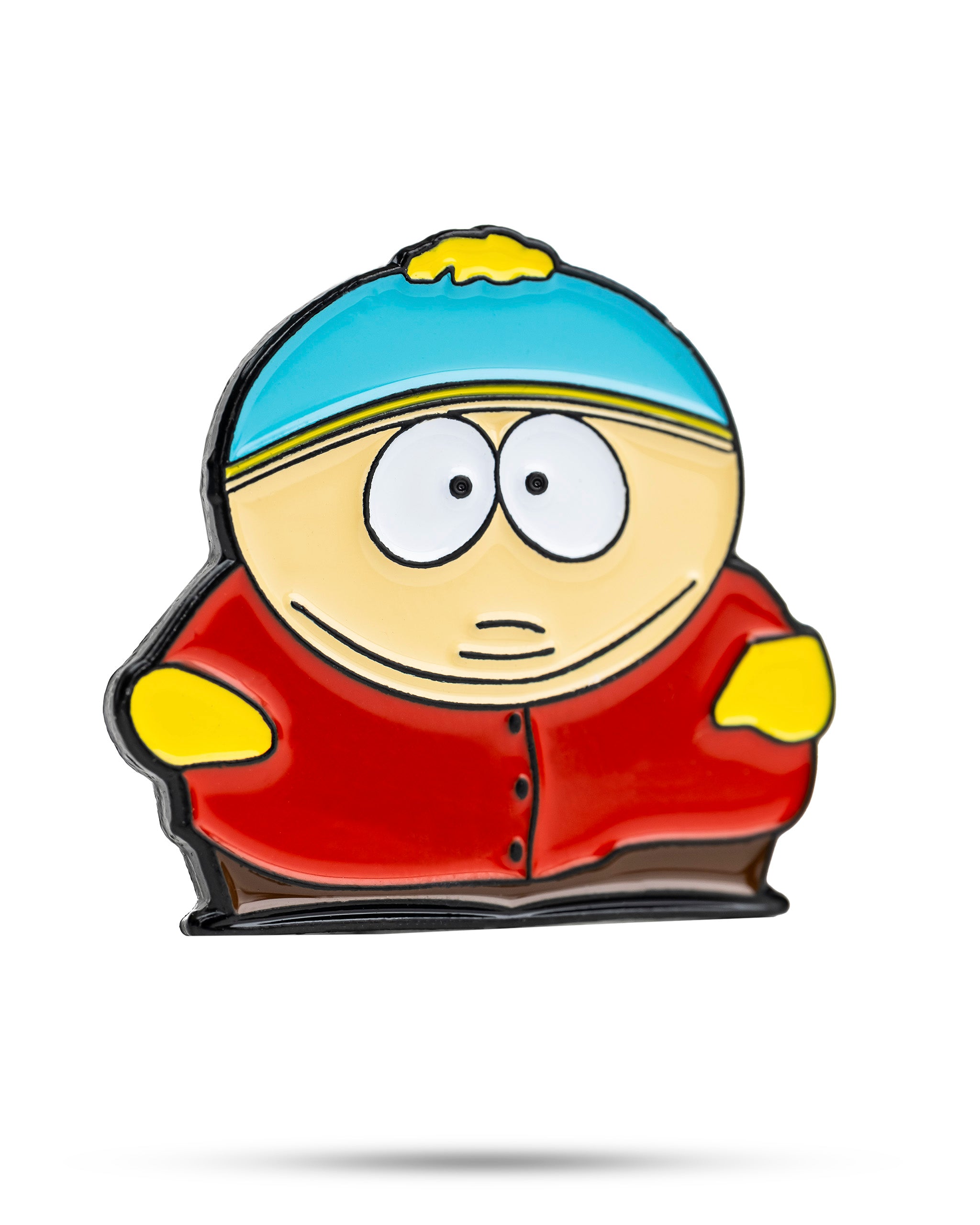 South Park Ball Marker featuring Cartman design, vibrant colors, and detailed cartoon character illustration.