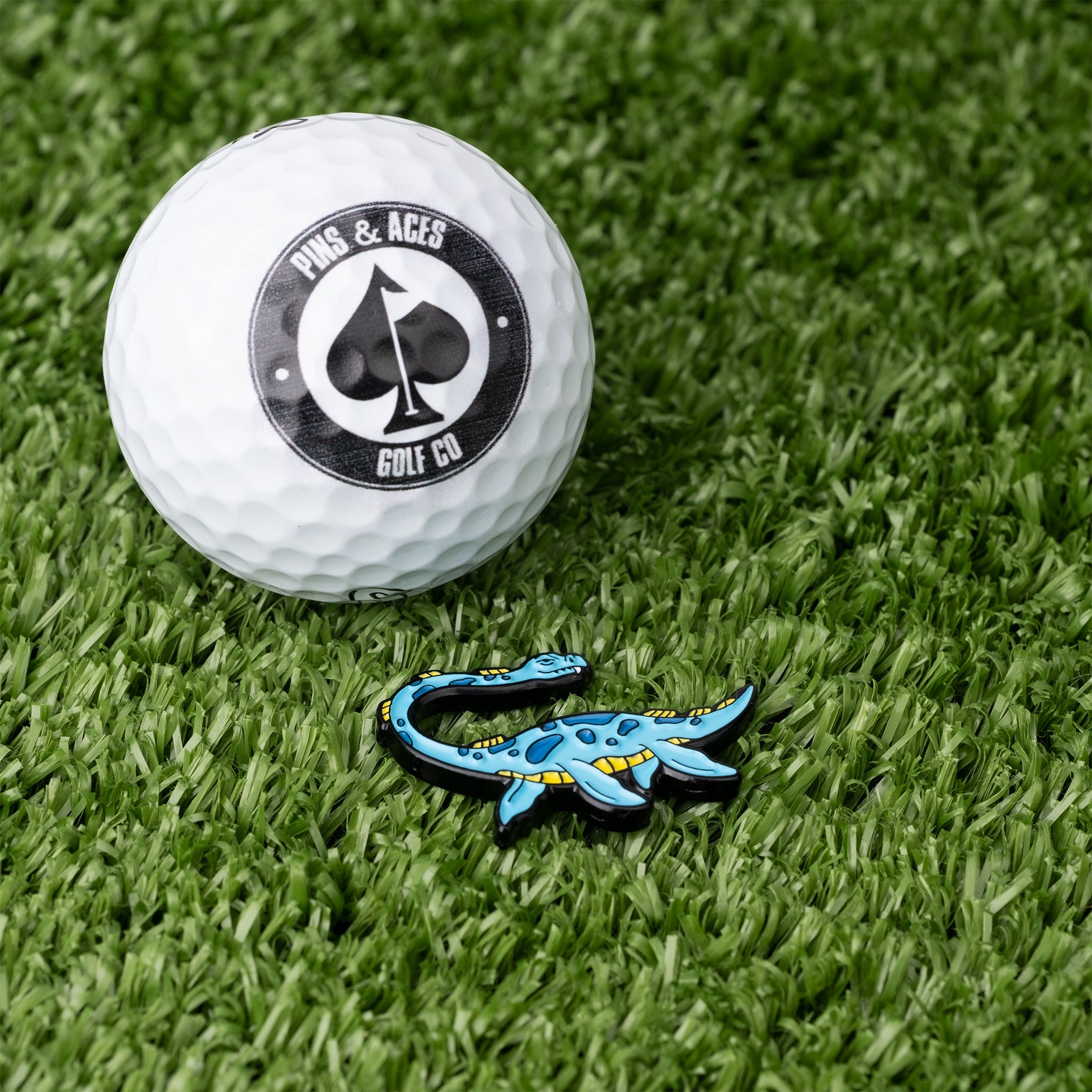 Pins & Aces Nessie Ball Marker: Magnetic, Durable, Limited Supply
