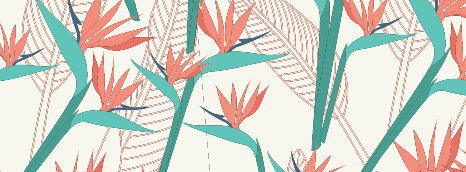 Bold performance golf hoodie featuring a vibrant Birds of Paradise print, perfect for stylish golfers on the course.