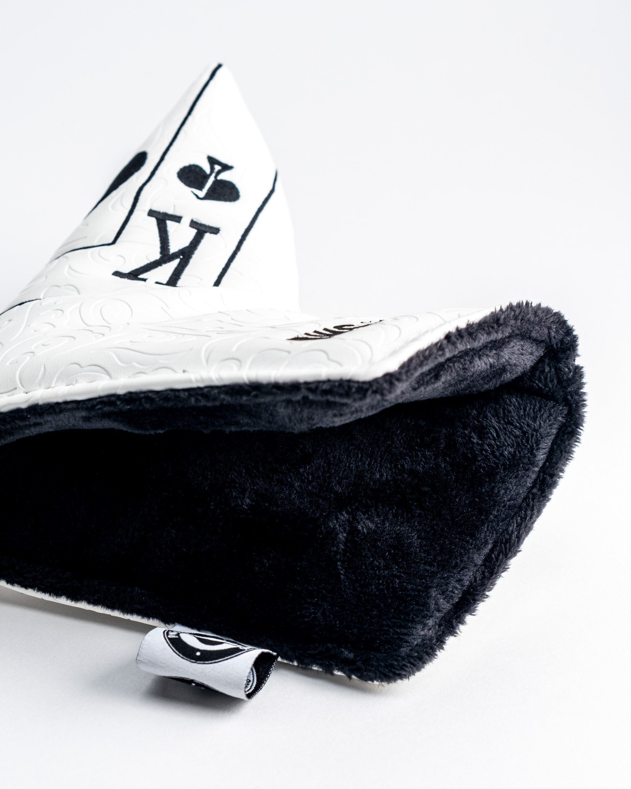 White Out Ace of Spades Blade Putter Cover - Handmade & High Quality