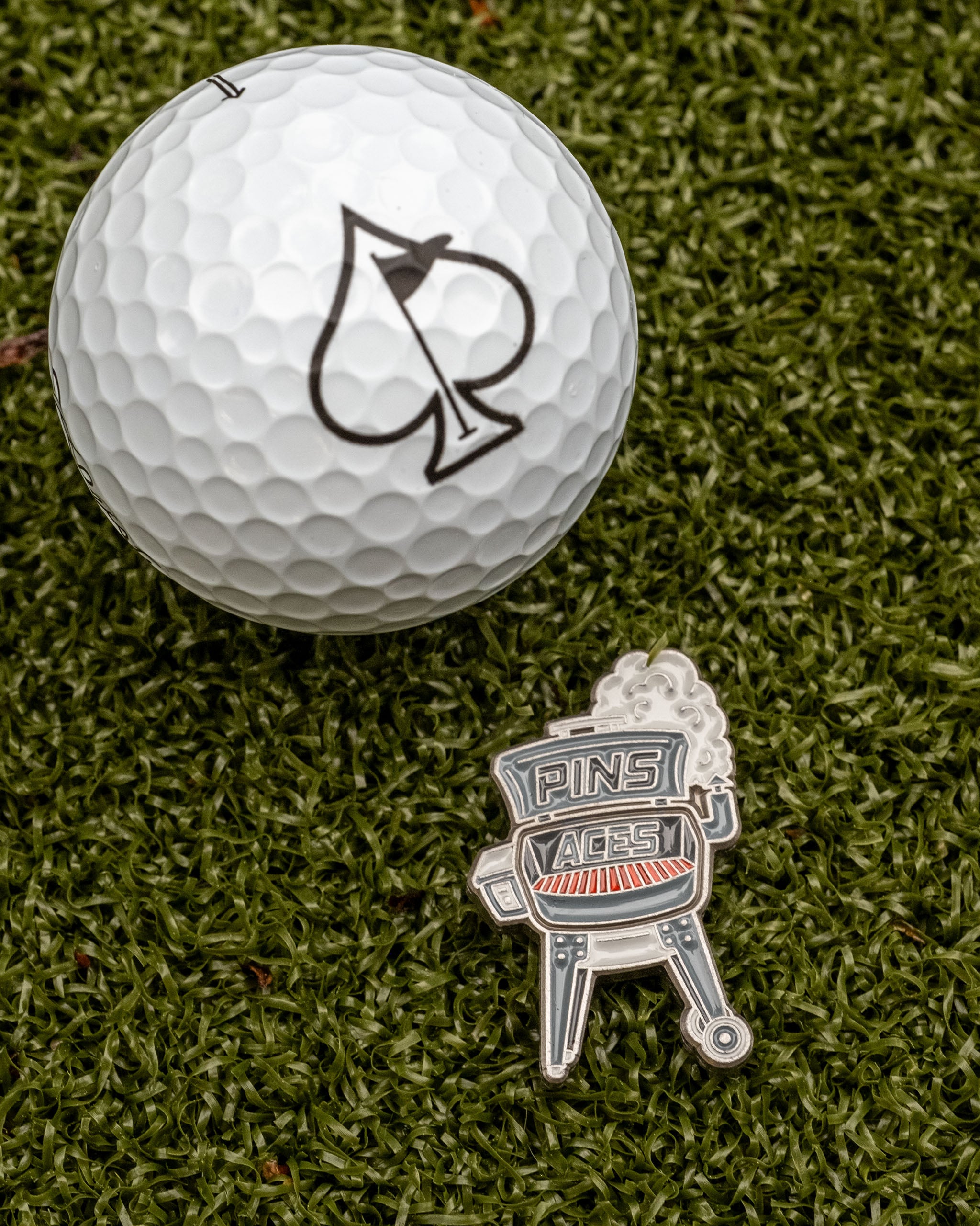 The Grill'n Ball Marker