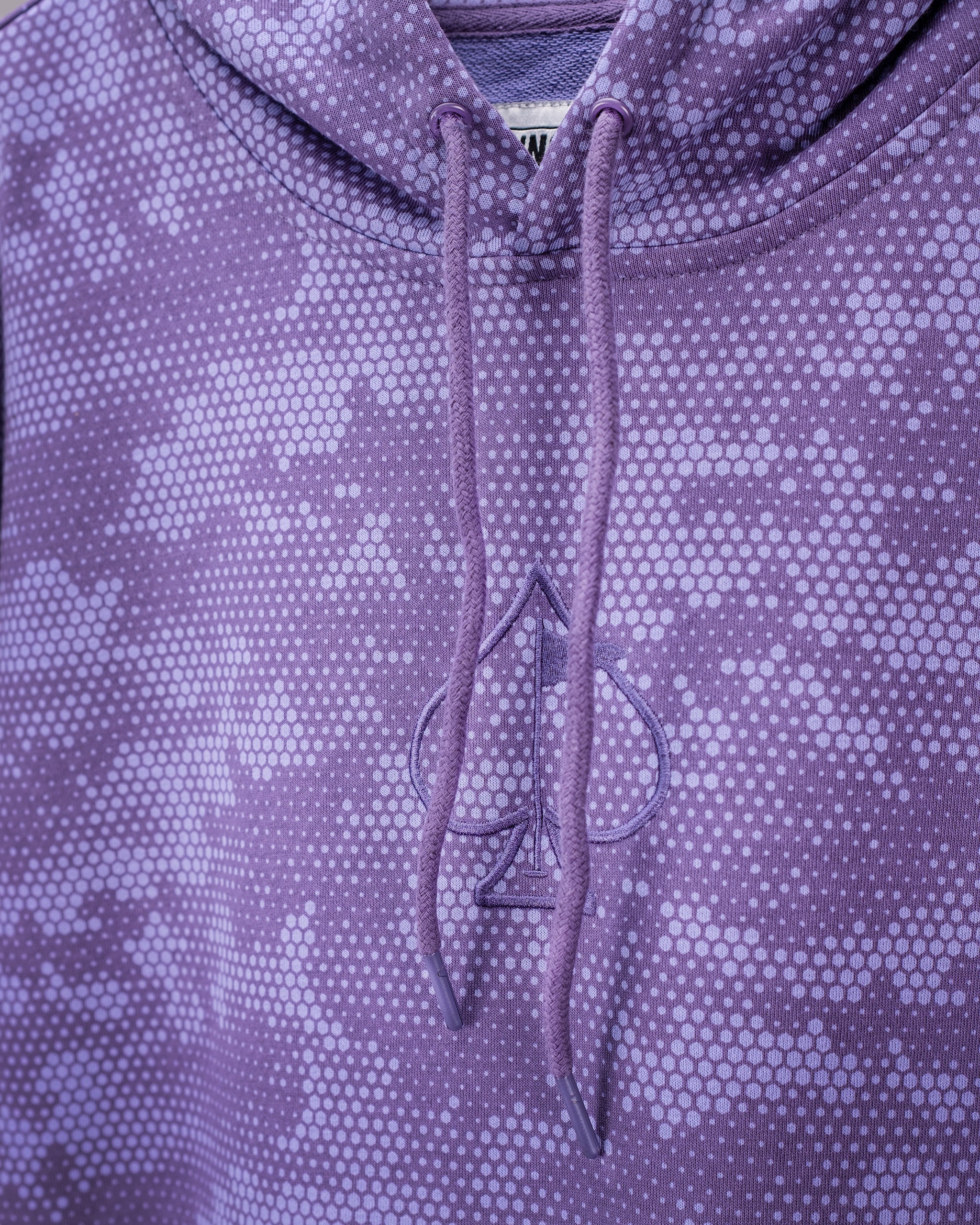 Casual Hoodie - Purple Hex Camo