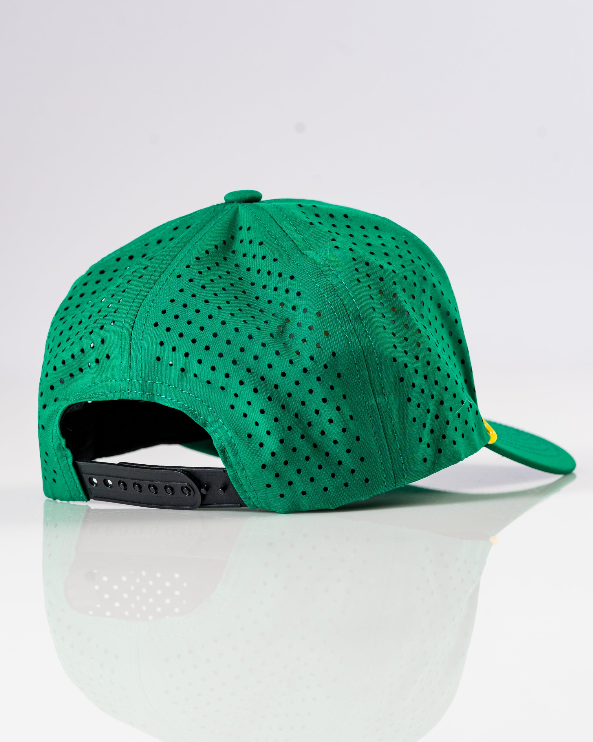 Amen Green - Perforated Rope Hat | 5 Panel Snapback | Built-In