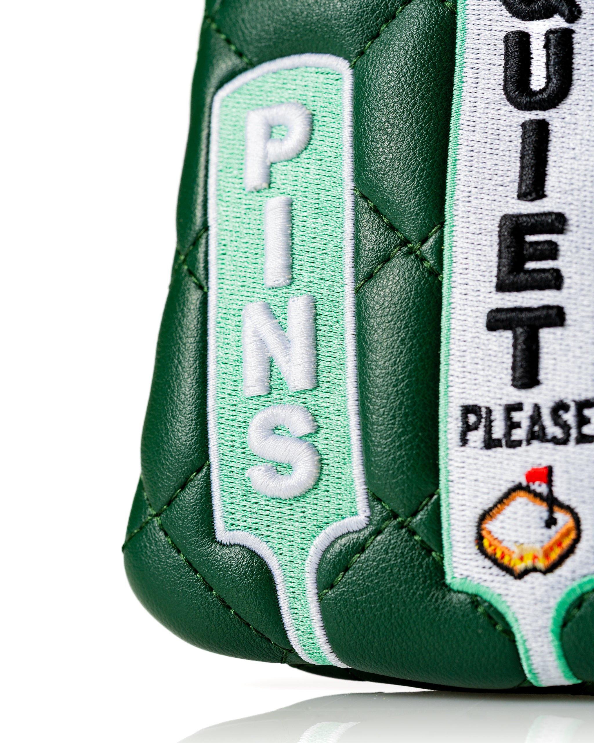 Bold Quiet Please Mallet Putter Cover | Unique Design | Premium