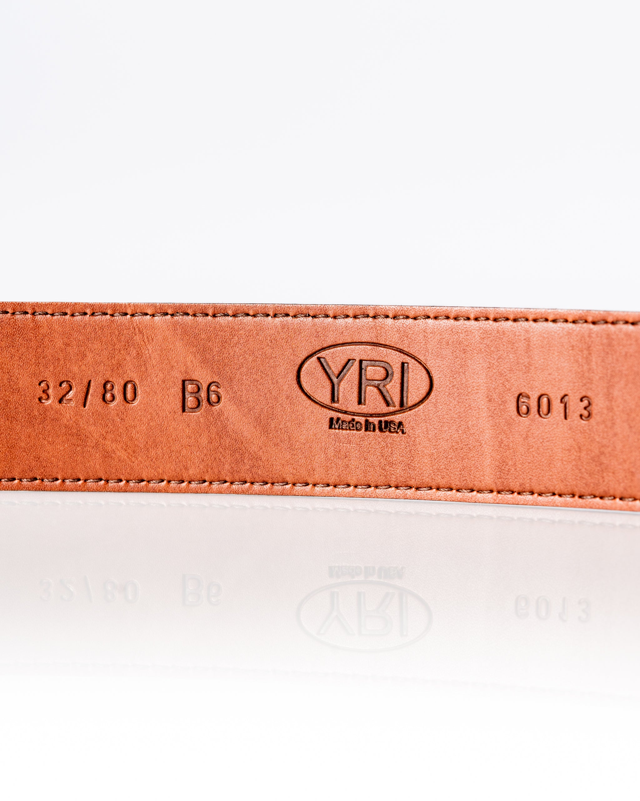 Augusta 2026 Embroidered Spade Leather Belt