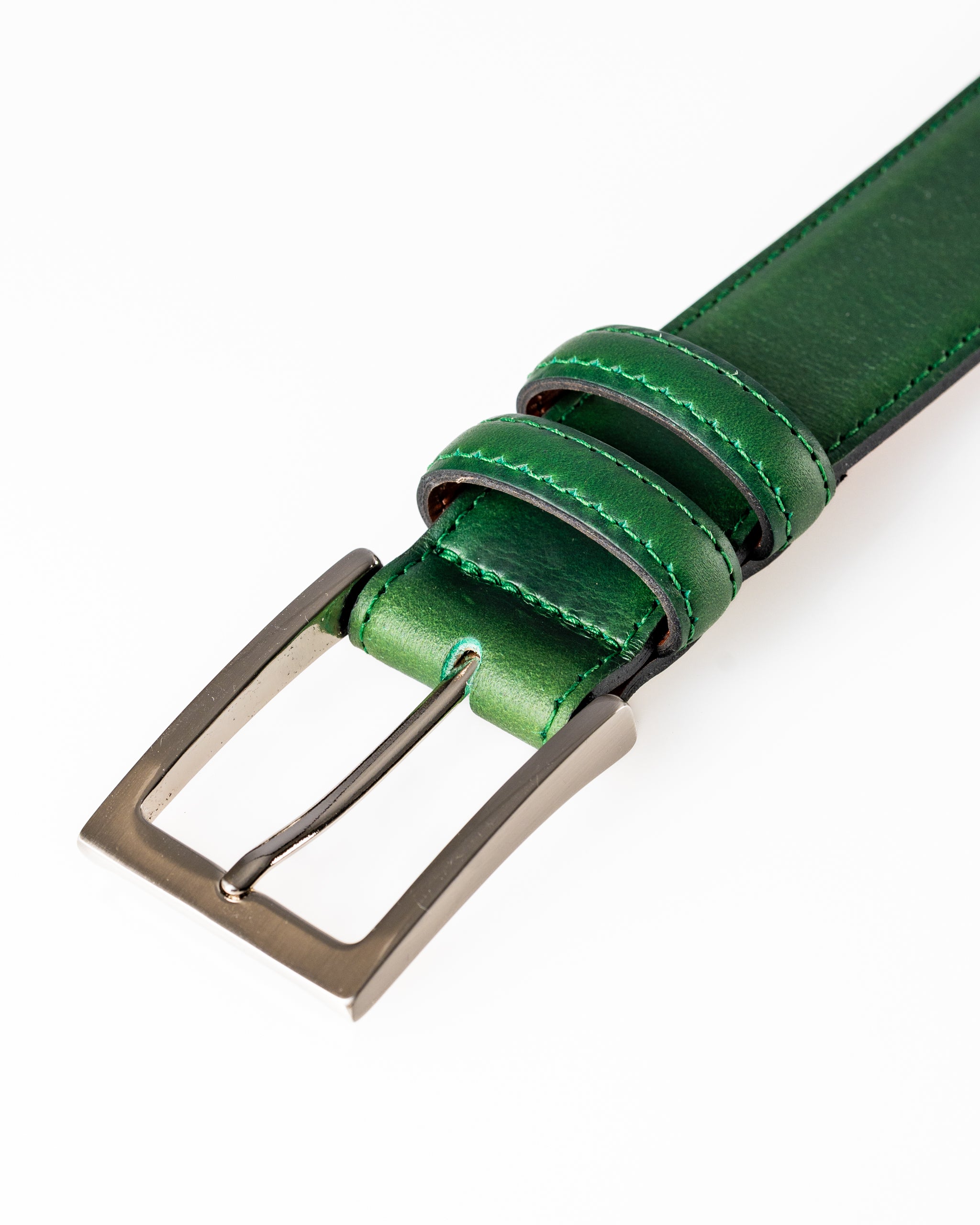 Augusta 2026 Embroidered Spade Leather Belt