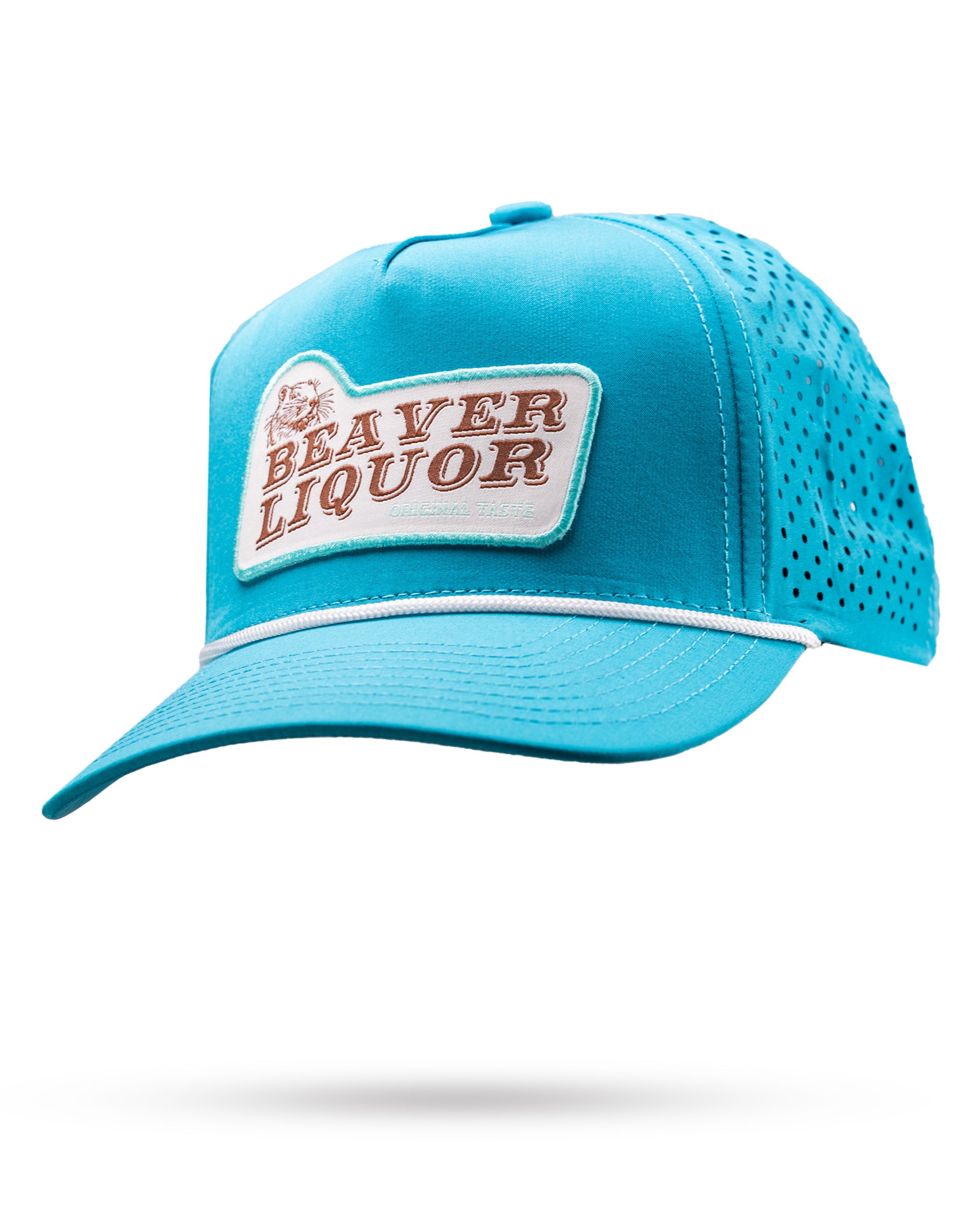 Perforated Rope Hat - Beaver Liquor