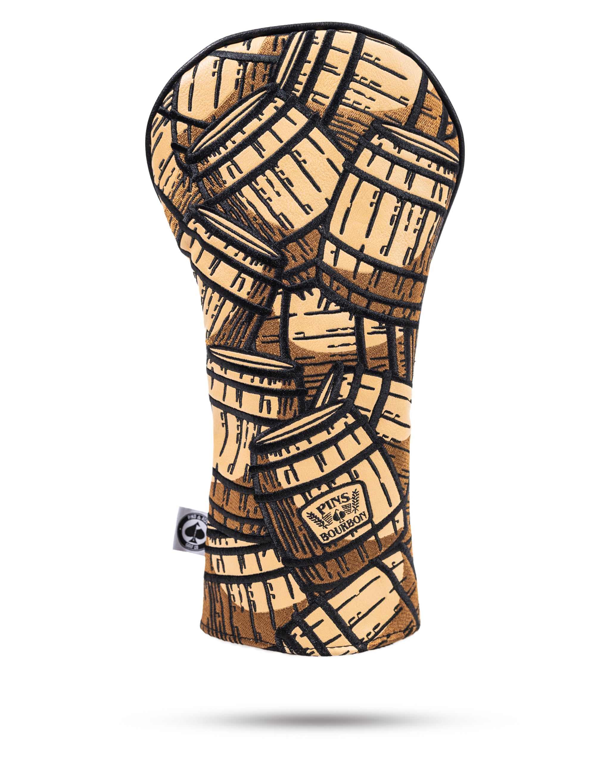 Bourbon Barrel Driver Cover - Handmade, Stylish, and Built to Last