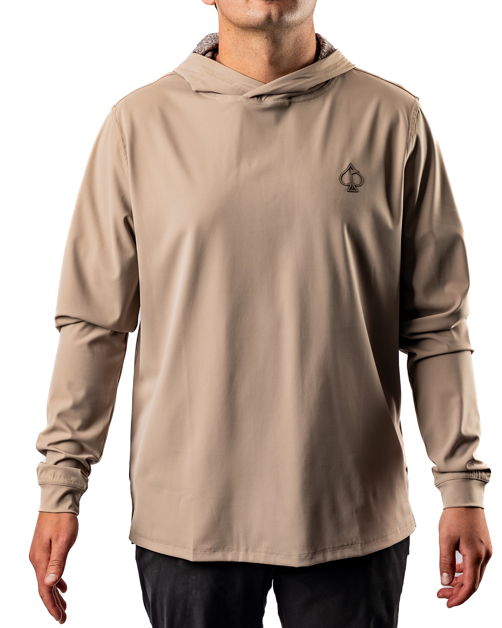 Performance Golf Hoodie | Big Blind Ash | Lightweight & Breathable