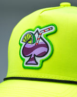 Transfusion Highlighter Yellow - Snapback Rope Hat