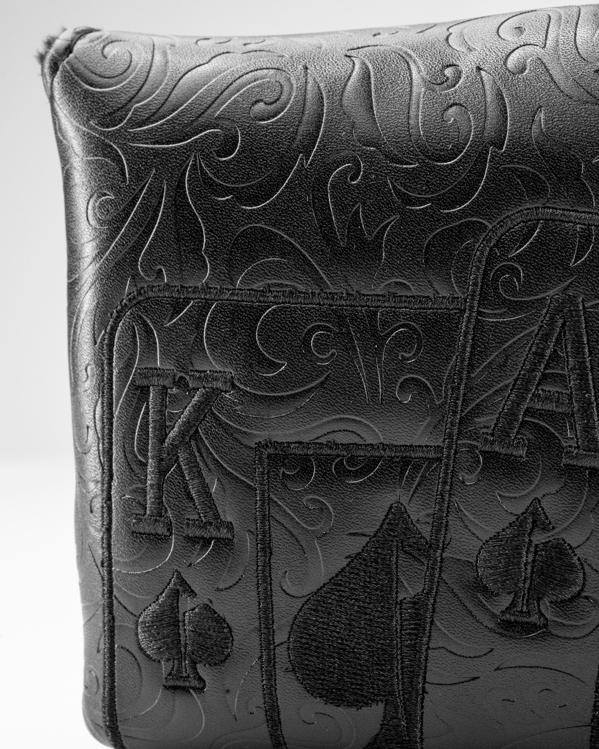 Blackout Ace of Spades - Center Shaft Mallet Putter Cover