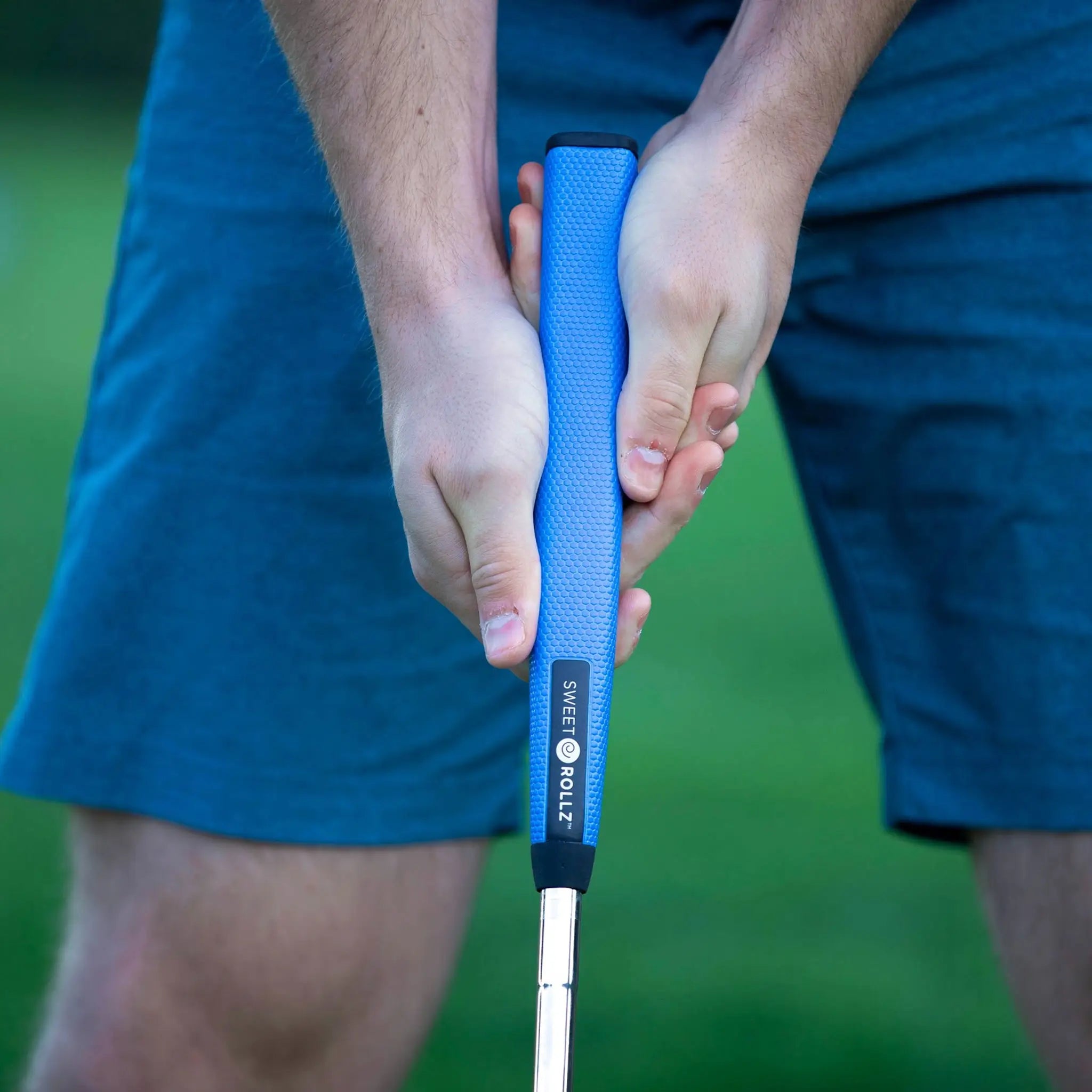 Back Pin Blue - Midsize