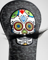 Mustache Sugar Skull - Hybrid Cover Gray Camo