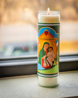 Our Lady of Greens and Fairways Candle