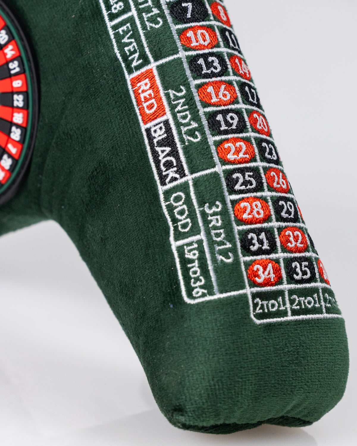 Roulette - Golf Blade Putter Headcover