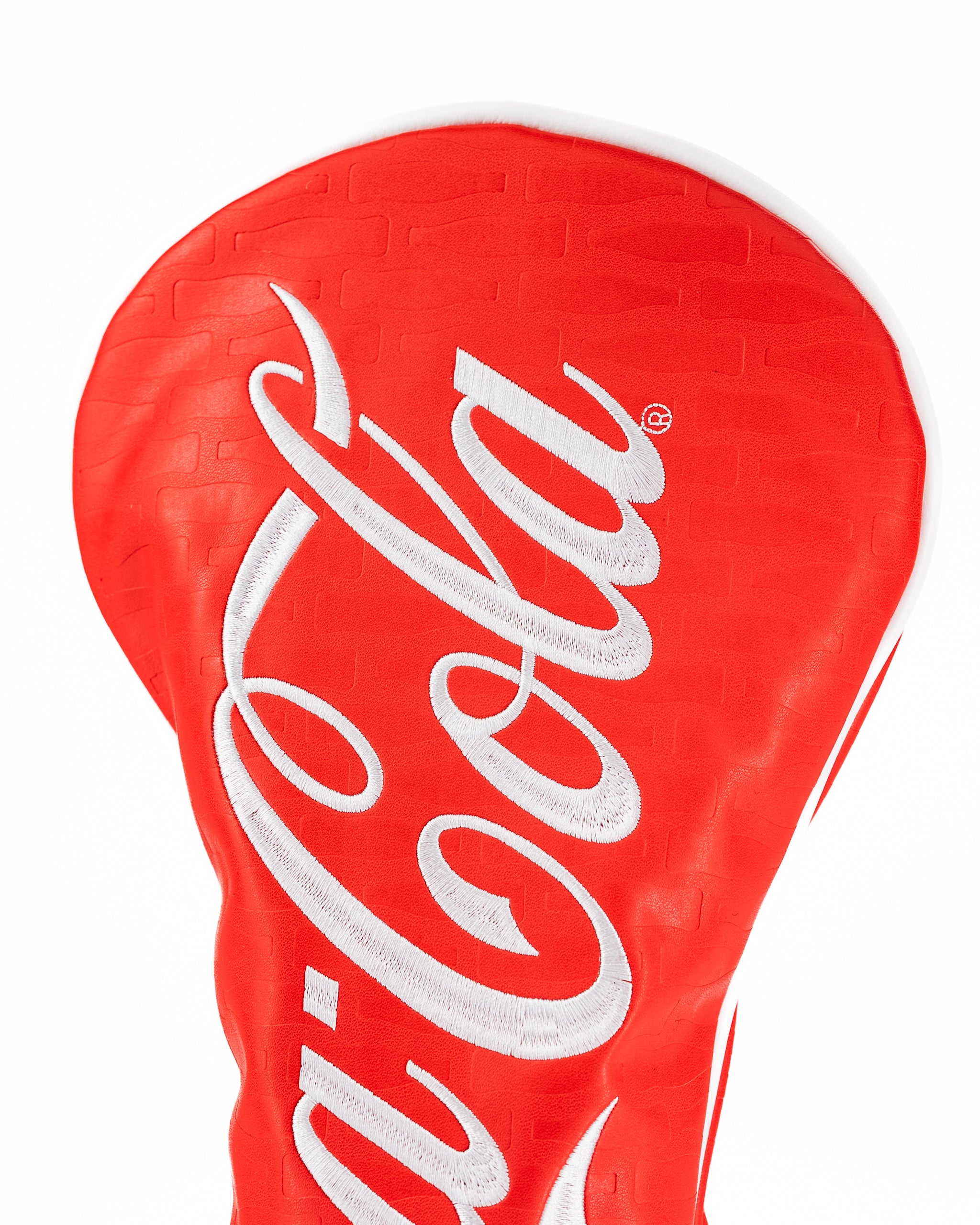 Coca-Cola Driver Cover | Bold Synthetic Leather | Fits Standard