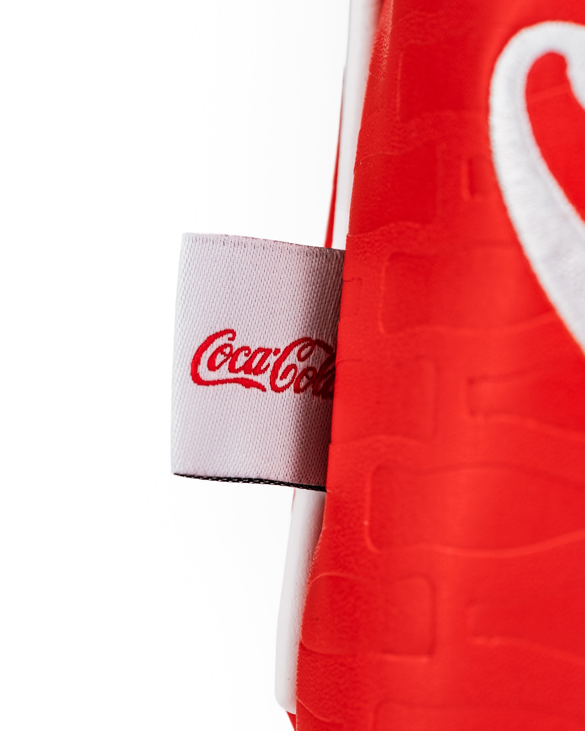 Coca-Cola driver cover featuring a bold red design and iconic logo, perfect for adding style to your golf bag.