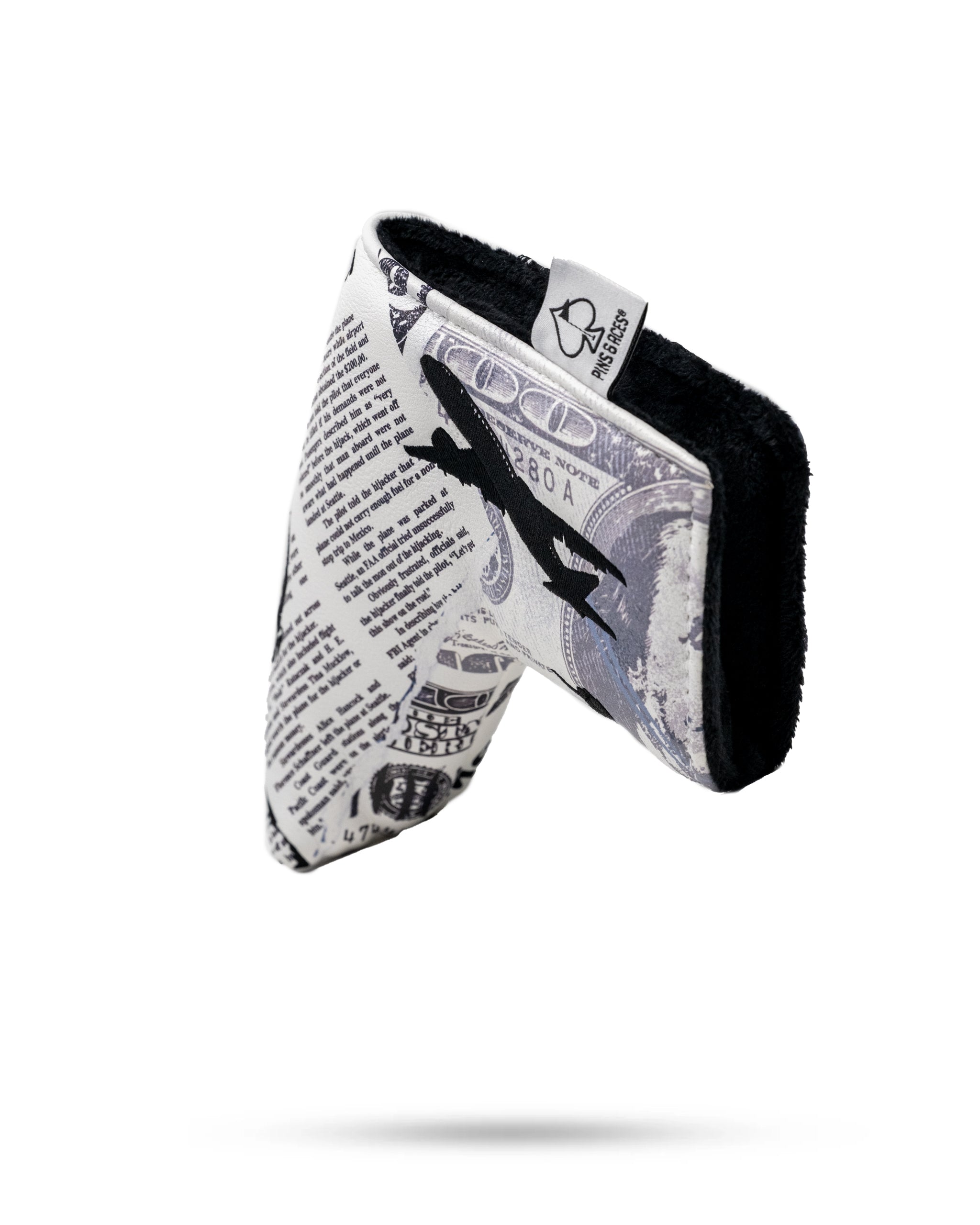 Pins & Aces D.B. Cooper Blade Putter Cover - Make a statement on
