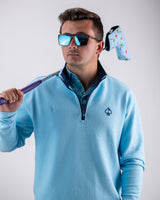 Player Preferred™ Waffle Knit Pullover - Sky Blue
