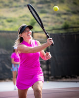 Women's Aim Polo - Pink Power