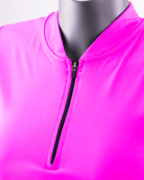 Women's Aim Polo - Pink Power