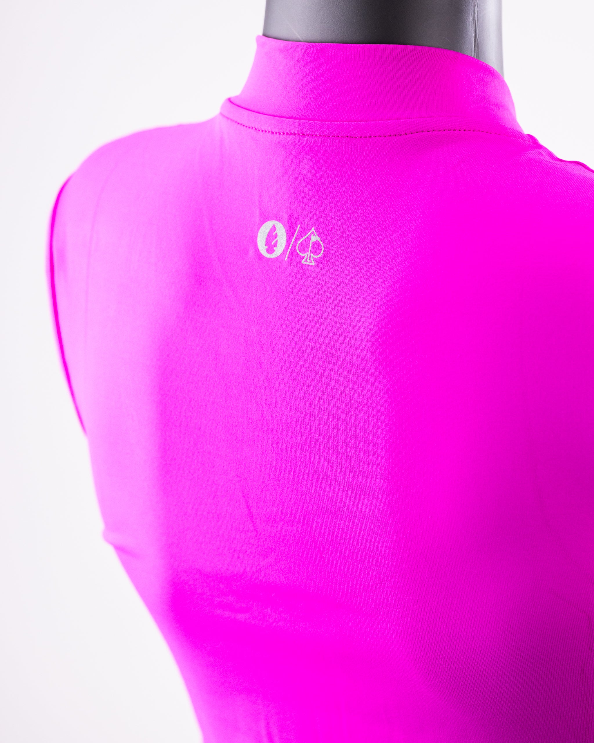 Women's Aim Polo - Pink Power