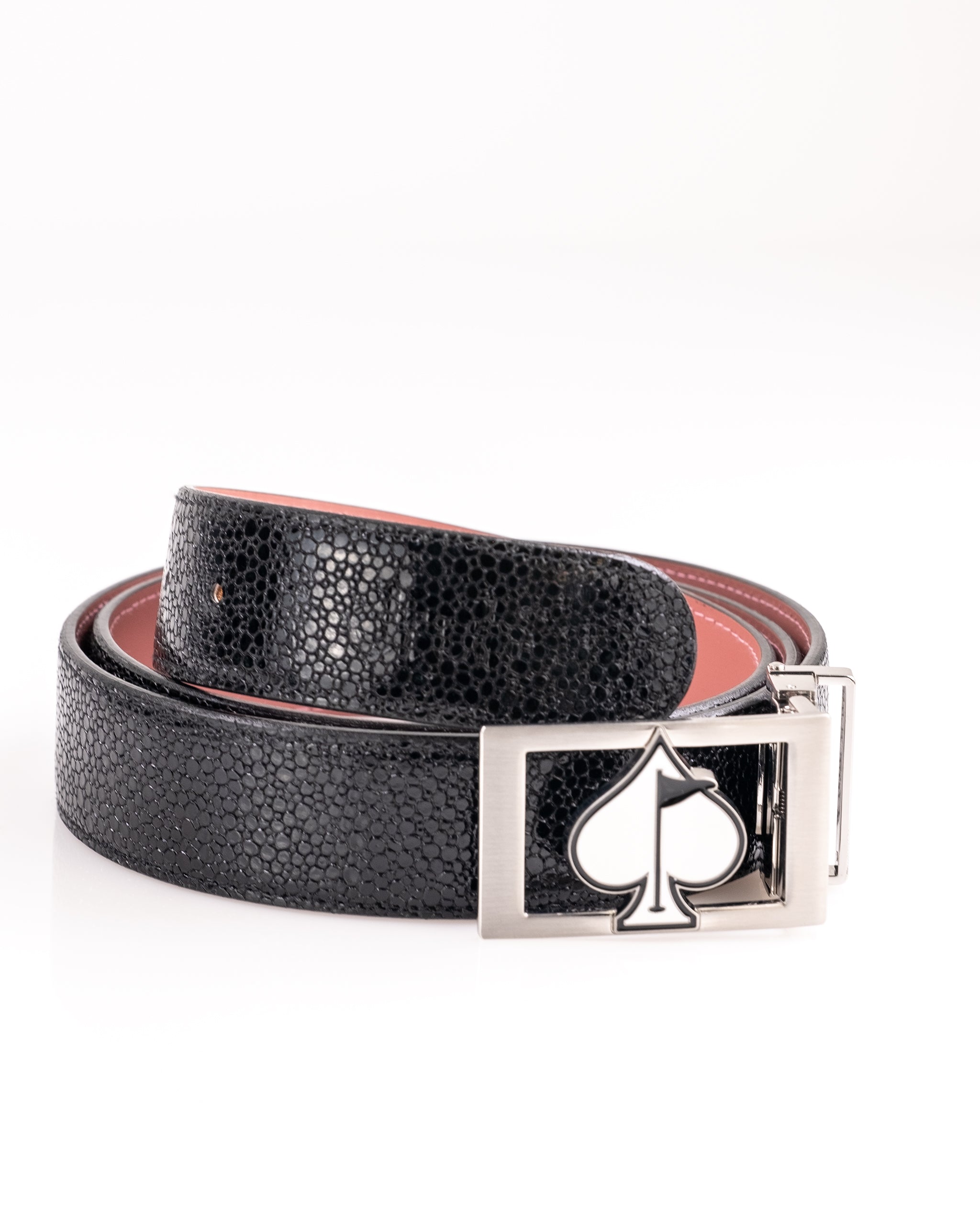 Pins & Aces x Druh - Black Snake Belt