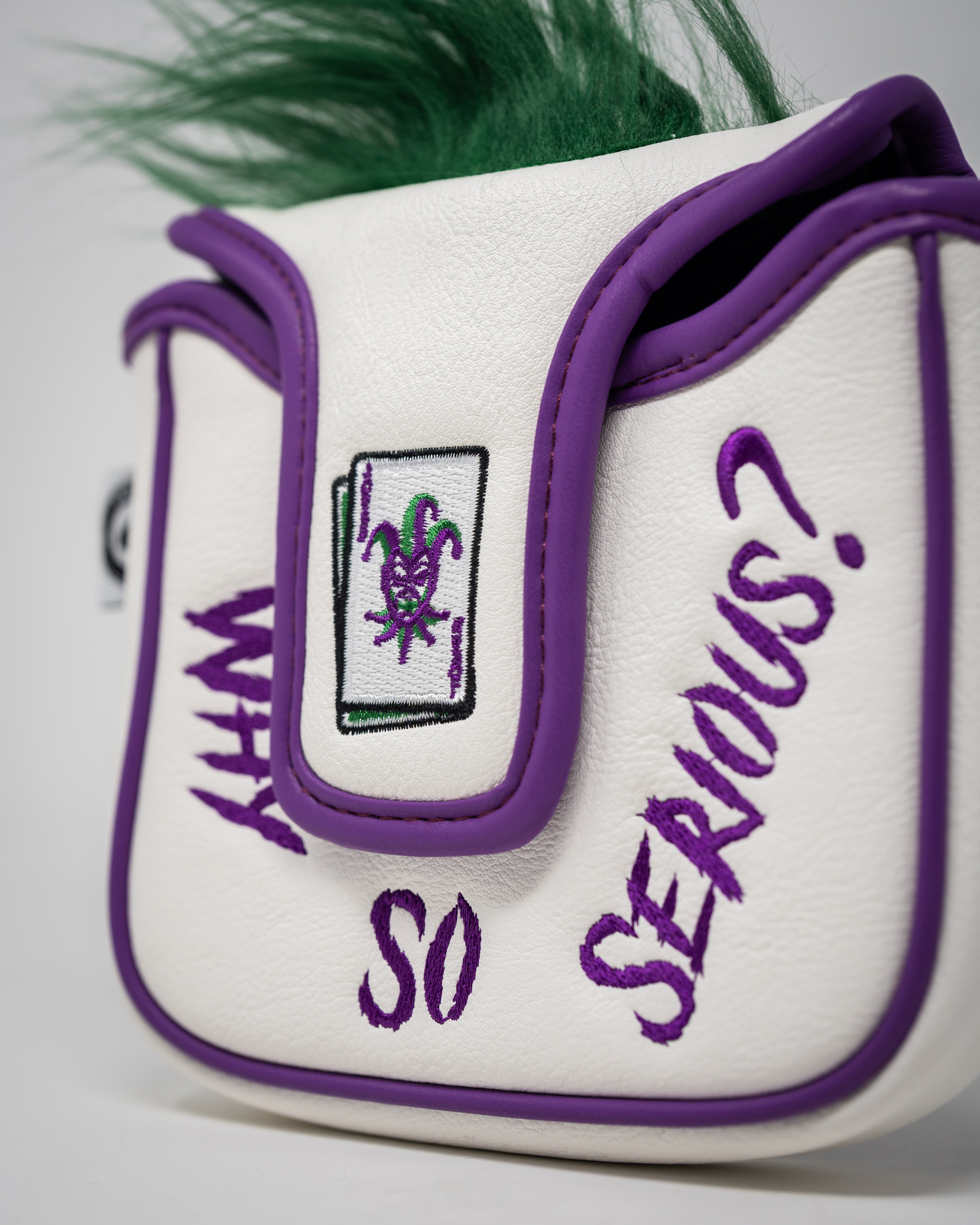 Pins and Aces Joker Mallet Putter Cover - Thumbnail 2