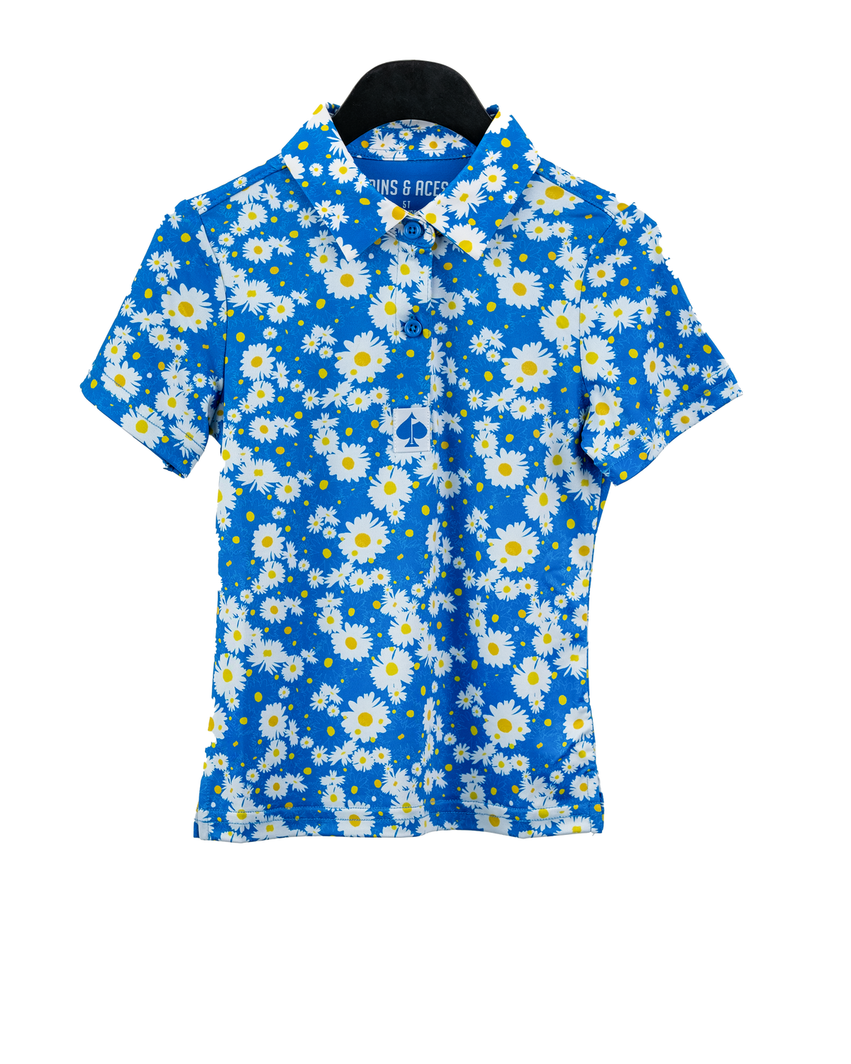 Youth Girls Daisies Polo