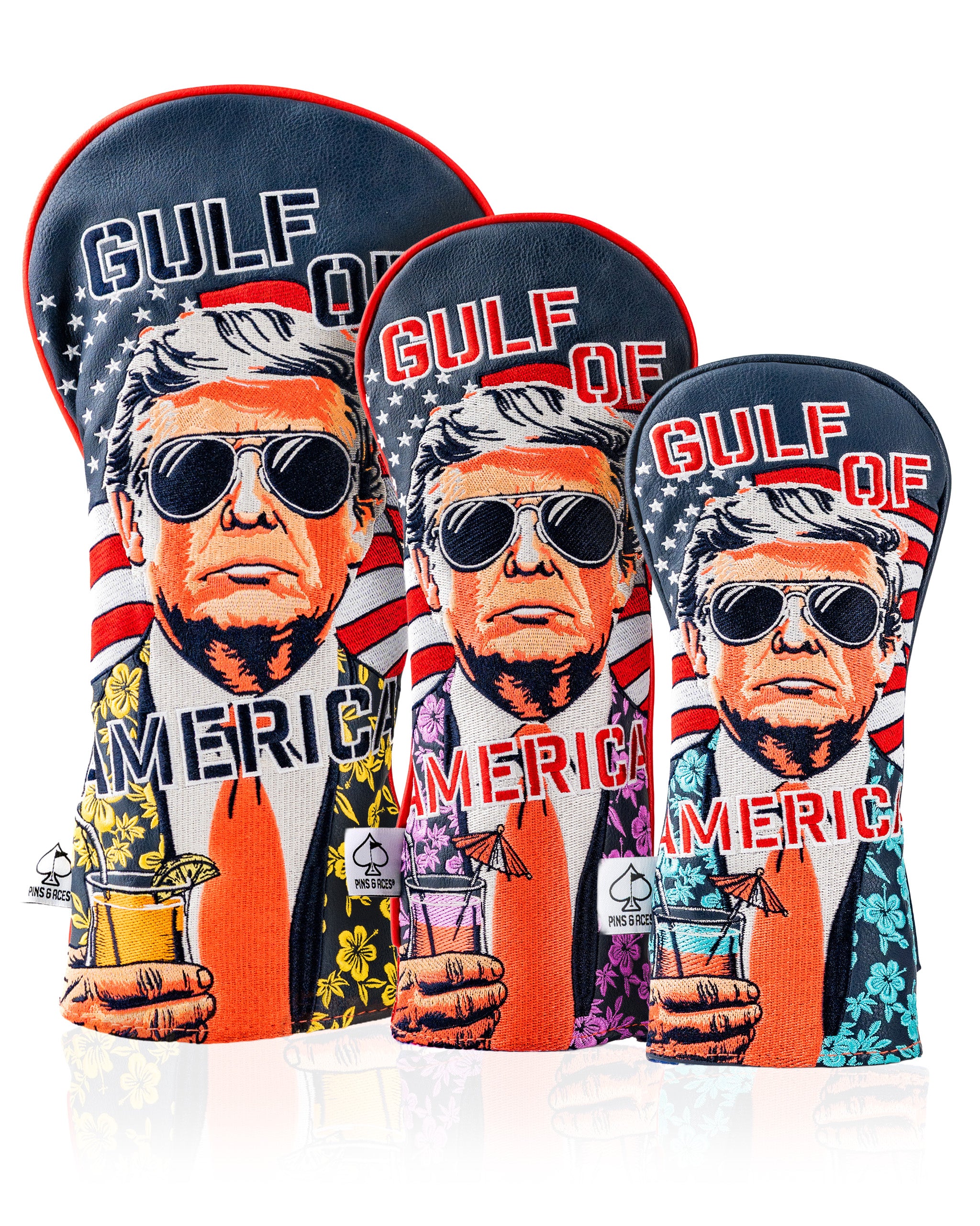 Trump - Gulf of America - Headcover Set