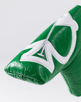 Embossed Spade Blade Putter Cover - Green
