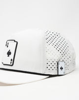 Perforated Rope Hat - AK - White