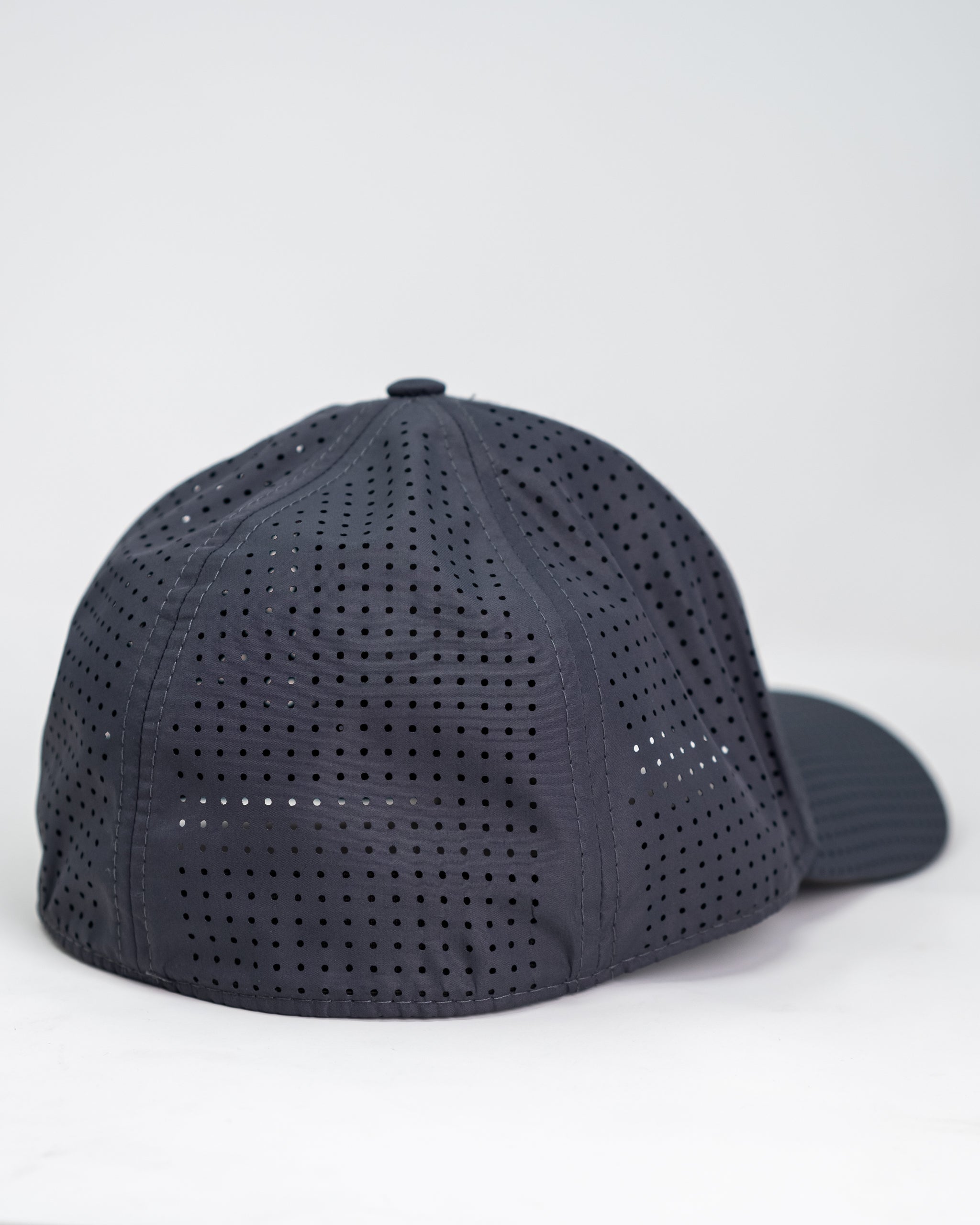 Perforated Spade Hat - Gray