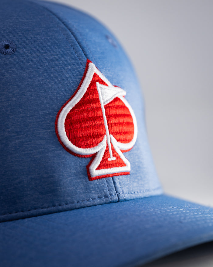 Performance Spade Golf Hat - Blue