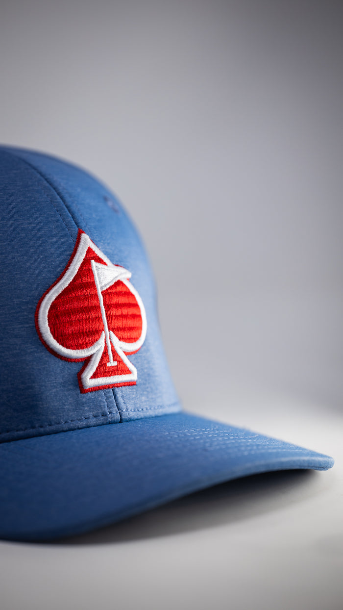 Performance Spade Golf Hat - Blue