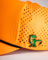 Perforated Rope Hat - Highlighter Orange