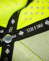 Perforated Rope Hat - Highlighter Yellow