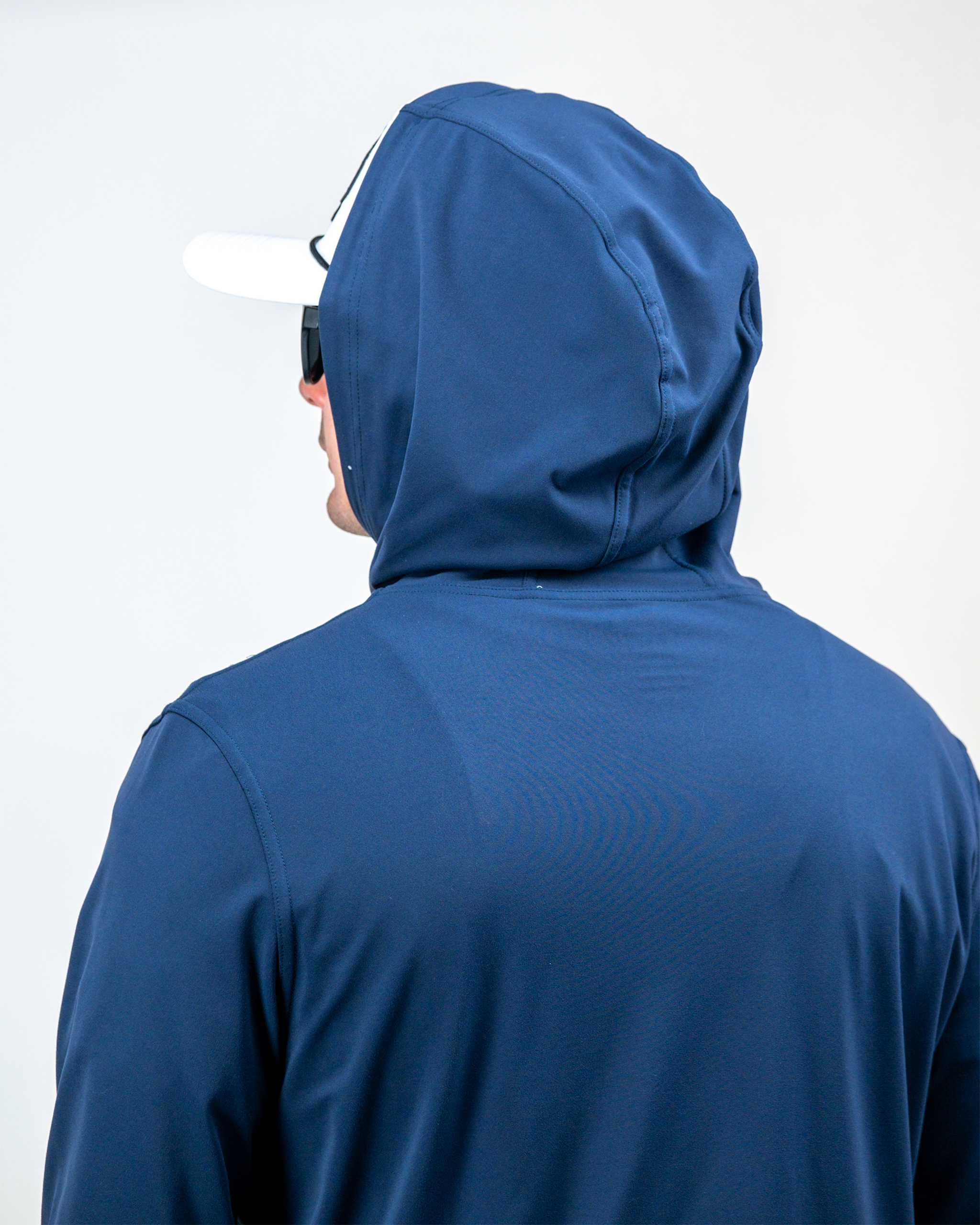 Performance Golf Hoodie - Navy Splatter