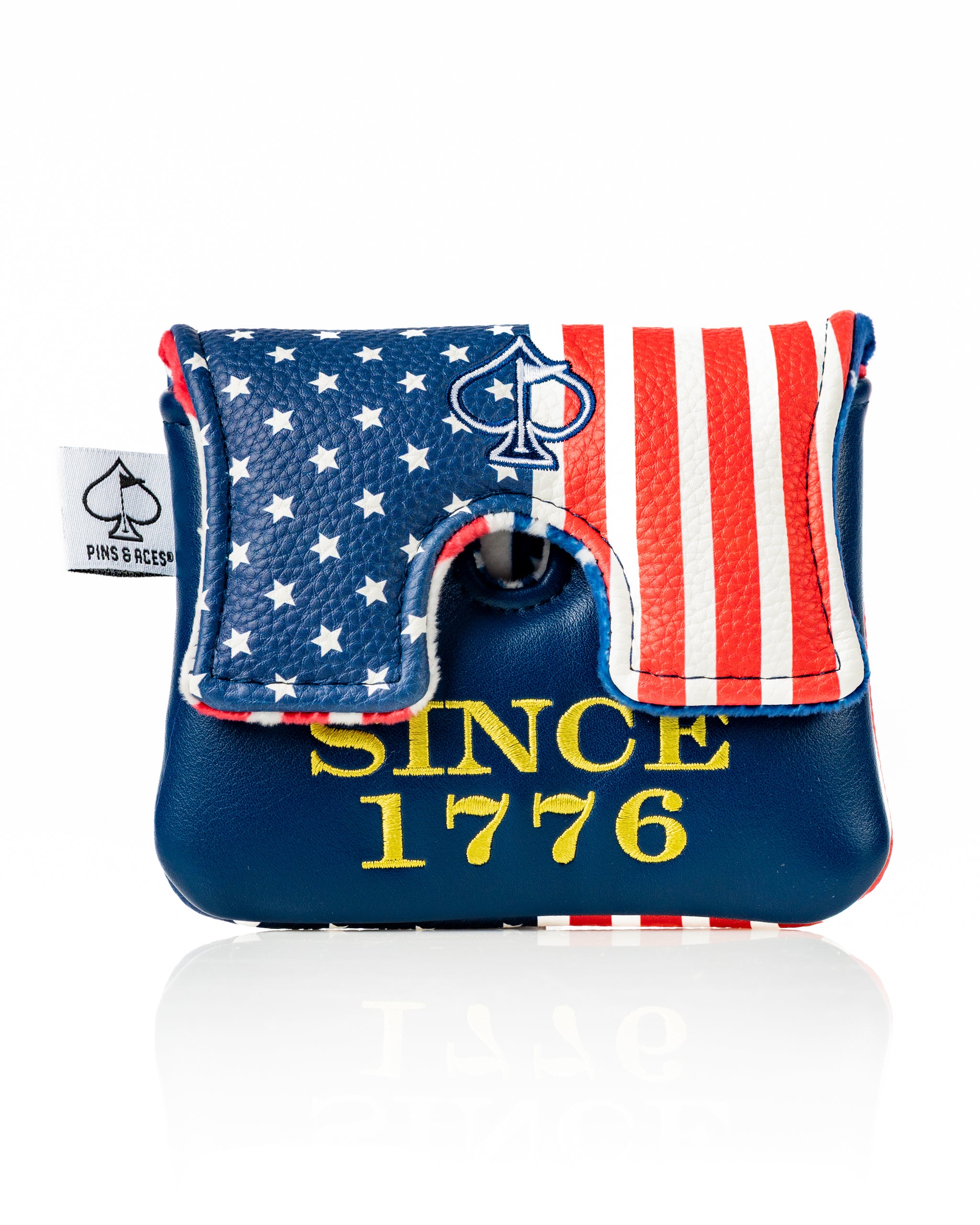 USA 250 Center Shaft Mallet Putter Cover | Pins and Aces