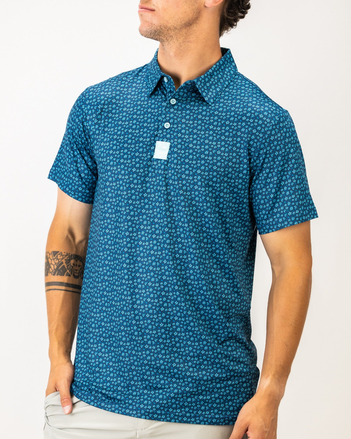Last Call Polo | Men's Medium | Pins & Aces