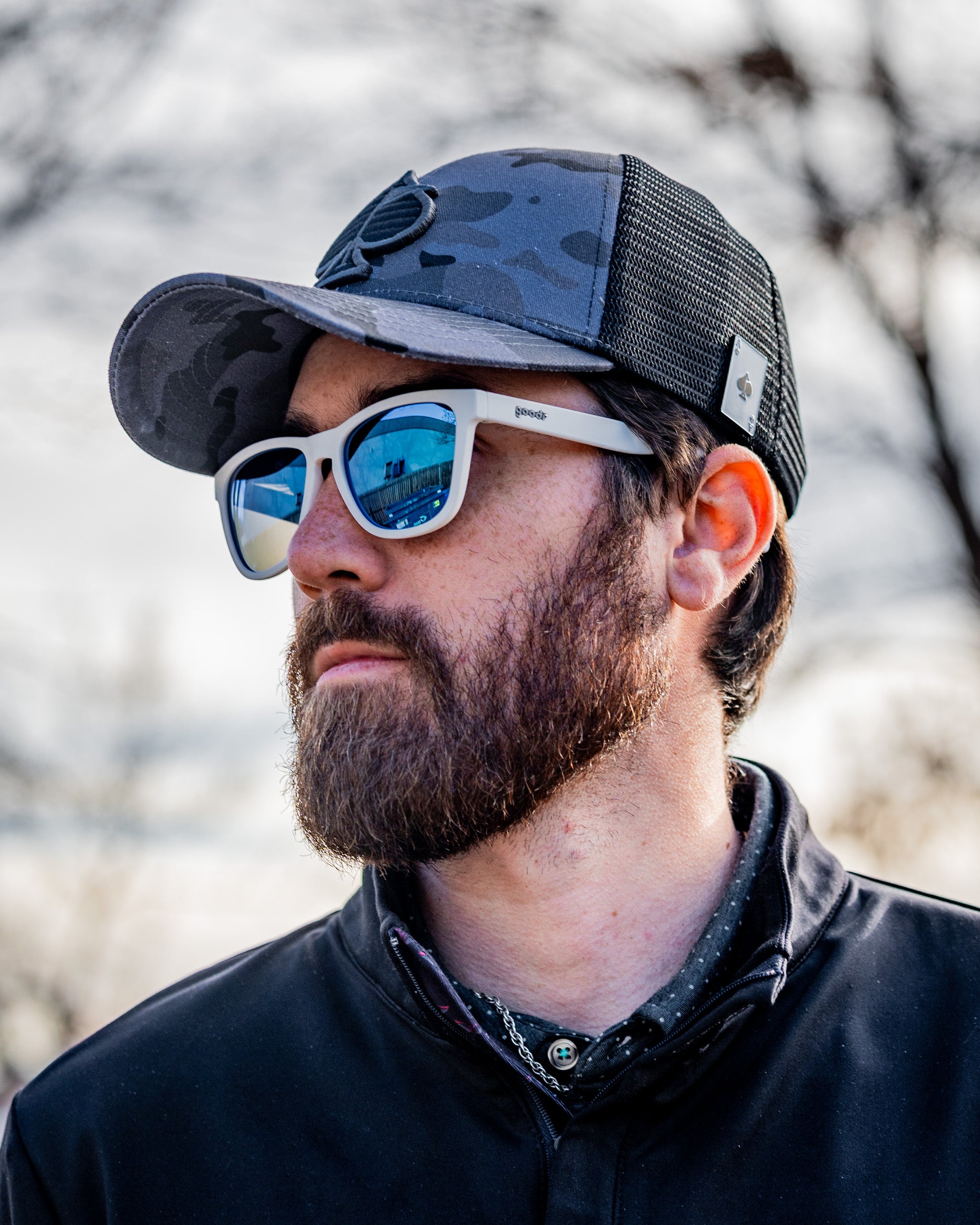 Sunglasses Trucker Cap Style W+G Trucker Hat - Main Image