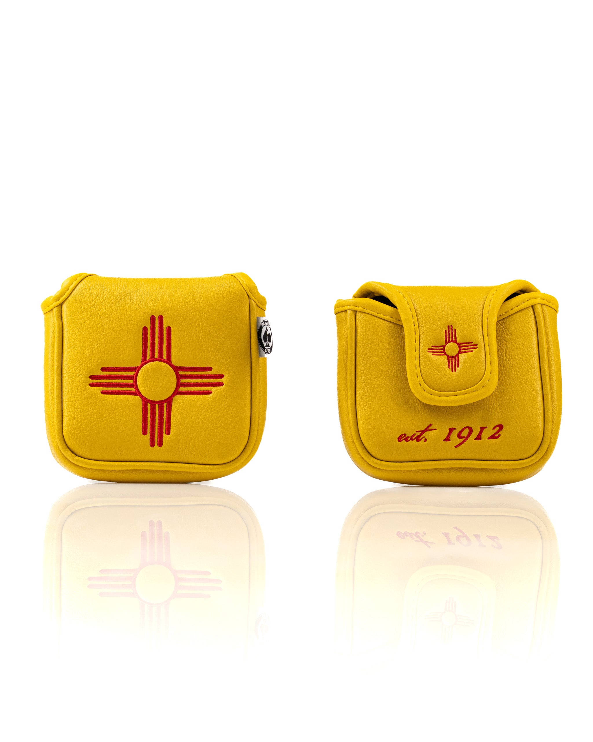 New Mexico State Flag Mallet Putter Cover - Stylish, Durable, and