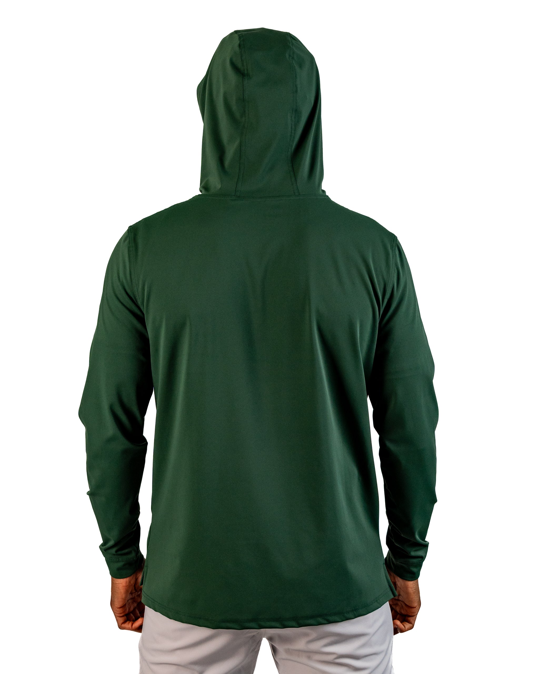 Performance Golf Hoodie - Dark Azalea | Lightweight, Stretchy